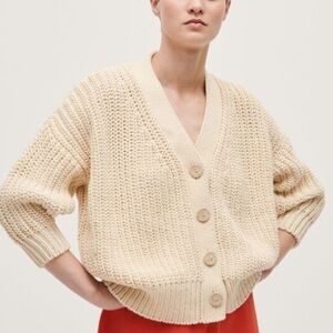 Babaa Cardigan no 18 - Natural